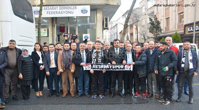 BAŞKAN DİNÇER İSTANBUL'DA YAŞAYAN AKSARAY'LILARLA BULUŞTU