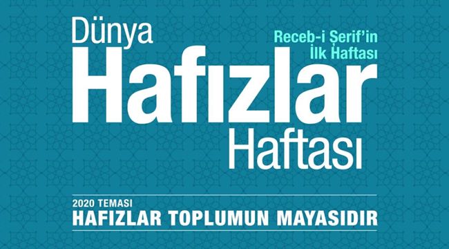 DÜNYA HAFIZLAR HAFTASI AKSARAY'DA DA ÇEŞİTLİ PROGRAMLARLA KUTLANIYOR