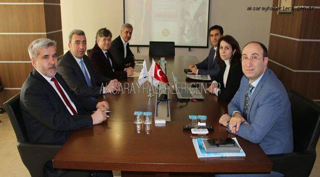 KOP İDARESİ BAŞKANIYLA ASÜ İHTİSASLAŞMA SÜRECİ GÖRÜŞÜLDÜ