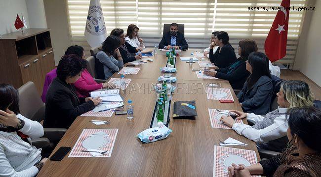 TOBB AKSARAY KADIN GİRİŞİMCİLER KURULU TOPLANDI