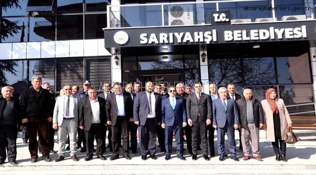 VALİ ALİ MANTI SARIYAHŞİ İLÇESİNDE İNCELEMELERDE BULUNDU