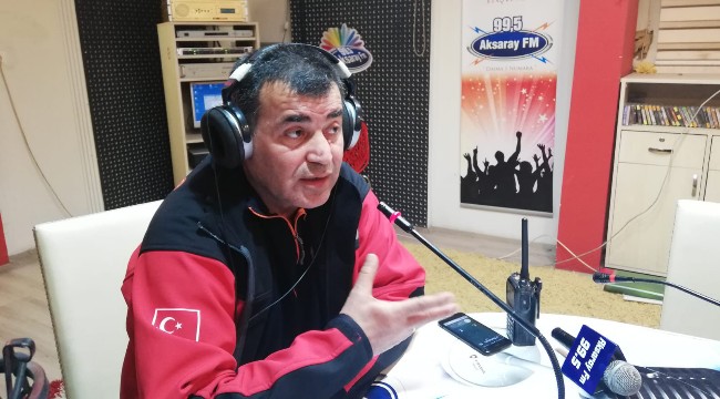 AFAD İL MÜDÜRÜ CEZMİ TÜRKMEN RADYO KONUĞU OLDU