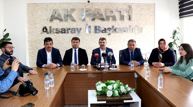 AK PARTİ İL BAŞKANI HÜSEYİN ALTINSOY GÜNDEM HAKKINDA BASIN AÇIKLAMASI YAPTI