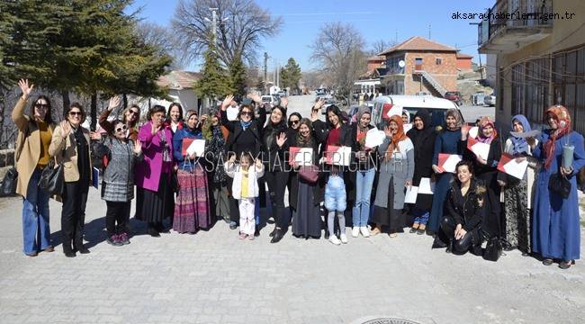 AKSARAY KADIN GİRİŞİMCİLER İNCESU'DA EĞİTİM DÜZENLEDİ 