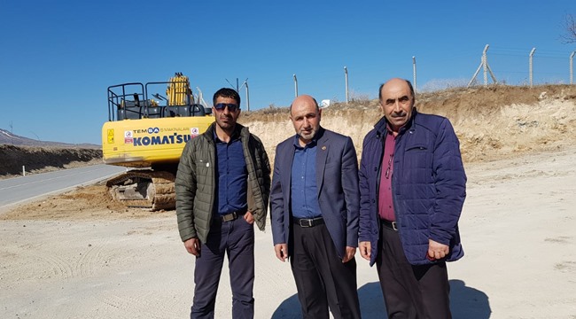 EKECİK GRUP KÖYLERİ ANA YOLUNDAKİ 3 KÖR NOKTA’YA NEŞTER!!!