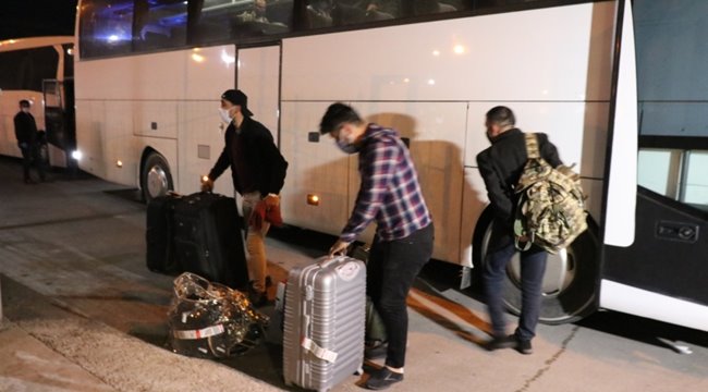 FAS'TAN GETİRİLEN 277 TÜRK VATANDAŞI AKSARAY'DA KARANTİNAYA ALINDI