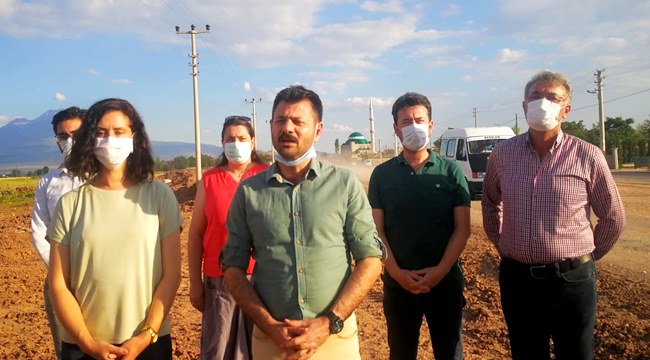 CHP İL BAŞKANI ERTÜRK "SAĞLIK YOLU RESMEN ÖLÜM YOLU”