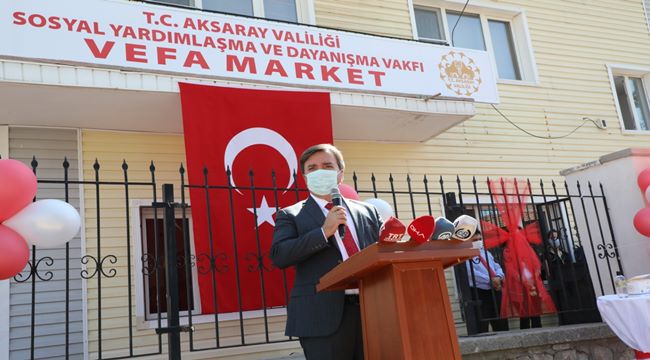 AKSARAY'IN EN VEFALI MARKETİ AÇILDI