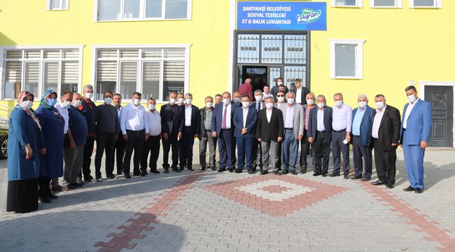 AK PARTİLİ İLÇE VE BELDE BELEDİYE BAŞKANLARI SARIYAHŞİ’DE TOPLANDI