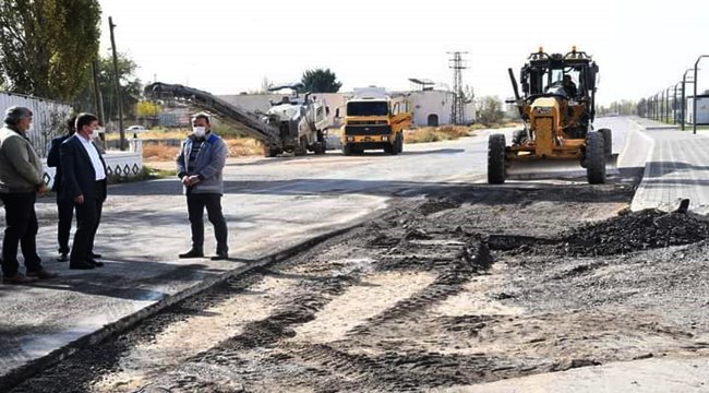 BELEDİYE BAŞKANI EVREN DİNÇER ÇALIŞMALARI YERİNDE İNCELİYOR