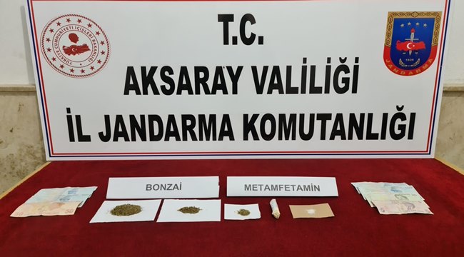 JANDARMADAN GÜZELYURT İLÇESİNDE UYUŞTURUCU OPERASYONU