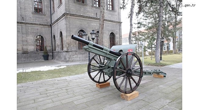 77 yıllık Sahra Topu müzede yerini aldı