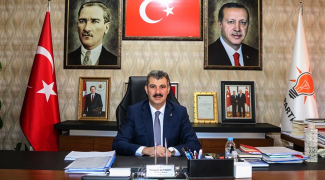 AK PARTİ AKSARAY İL BAŞKANI ALTINSOY’DAN ‘DARBE SÖYLENTİLERİ’NE SERT TEPKİ “EGEMENLİK KAYITSIZ ŞARTSIZ MİLLETİNDİR”