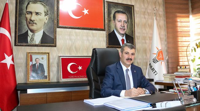 AK PARTİ İL BAŞKANI BAŞKAN ALTINSOY, 2020 YILINI DEĞERLENDİRDİ