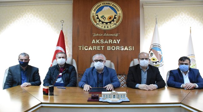 AKSARAY TİCARET BORSASI BİR PROJEYİ DAHA HAYATA GEÇİRECEK