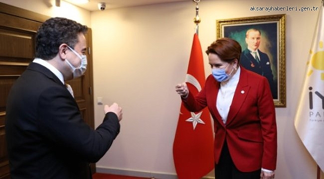 Akşener ve Babacan, gündemi değerlendirdi