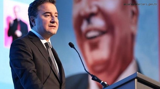 Babacan, "Günah fikirde değildir"