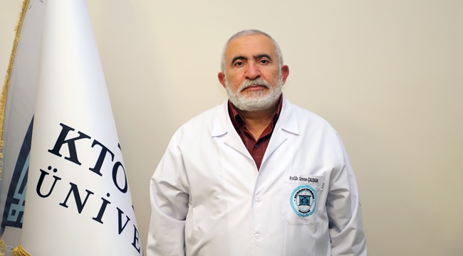 DEKAN ÇALIŞKAN “PANDEMİ SÜRECİNDE VİRÜSTEN KORUNMANIN EN İYİ YÖNTEMİ AŞILANMAK”
