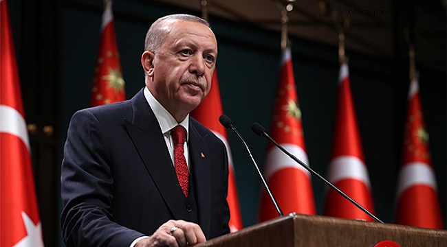Erdoğan, Kabine toplantısı sonrası millete seslendi