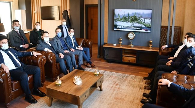 GENÇ MÜSİAD GENEL BAŞKANI AKBAL’DAN VALİ AYDOĞDU VE BAŞKAN DİNÇER’E ZİYARET