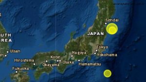 Japonya'da 7,1 büyüklüğünde deprem