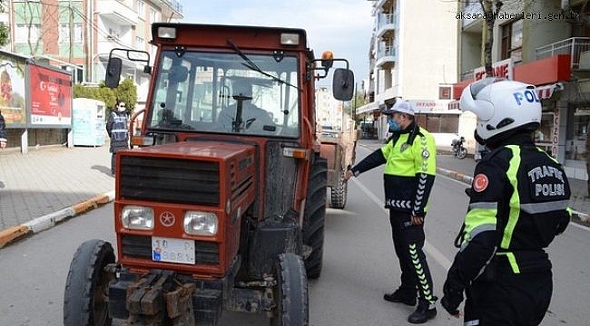 Ülke genelinde trafik, motosiklet ve traktör uygulaması