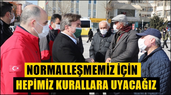 VALİ HAMZA AYDOĞDU "YERİNDELİK KARARI DOĞRULTUSUNDA HAREKET EDİLDİĞİ İÇİN ARTIK HER ŞEY AKSARAY'IN ELİNDE' 