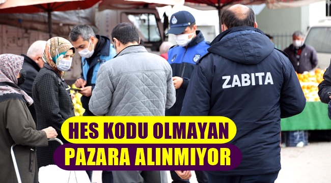 AKSARAY'DA HES KODU OLMAYAN PAZARA ALINMIYOR