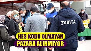 AKSARAY'DA HES KODU OLMAYAN PAZARA ALINMIYOR