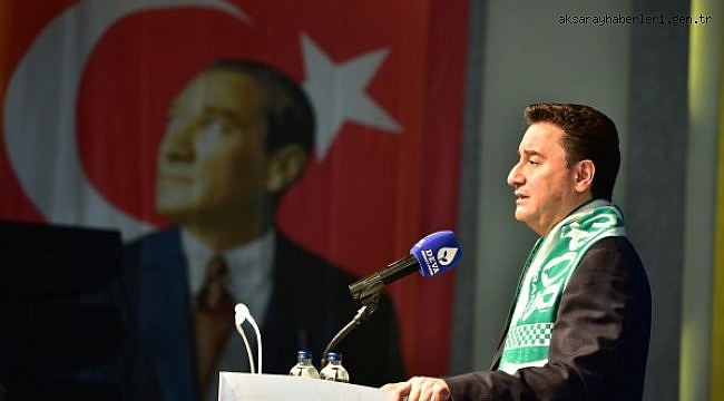 Babacan:"Ekonominin toparlanması için iki tavsiye: Hukuk ve eğitim"