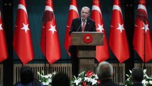 Cumhurbaşkanı Erdoğan, kabine toplantısı sonrası ''Millete Sesleniş'' konuşması yaptı