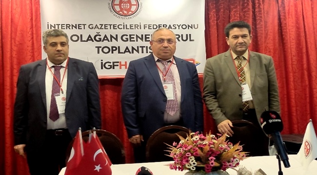 İGF’ NİN 48 KİŞİLİK YÖNETİM KURULU LİSTESİNDE AKSARAY'DAN CELİL ACAR VE MUSTAFA AVCI 'DA GÖREV ALDI