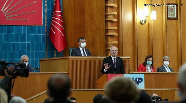 Kılıçdaroğlu, grup toplantısında konuştu