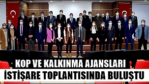 KOP VE KALKINMA AJANSLARI İSTİŞARE TOPLANTISINDA BULUŞTU