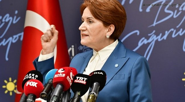 Akşener: "Bu bir zevzekliktir"