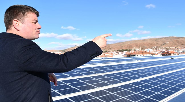 BAŞKAN DİNÇER; ‘’ŞEHRİMİZ İÇİN ENERJİ ÜRETİYORUZ’’