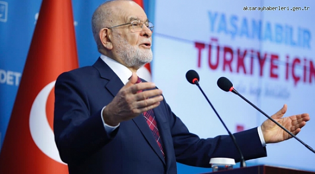 Karamollaoğlu: "Darbe sadece postallarla değil; vergilerle, zamlarla da yapılır" 