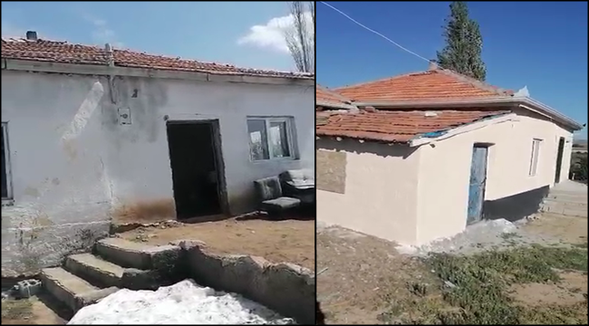 ALMANYA AKDER DARGELİRLİ VATANDAŞIN EVİNİ ONARDI!!!