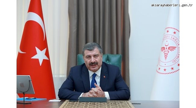 Bakan Koca: "1 Haziran'dan itibaren 50 yaş üzeri vatandaşlarımızın da aşılanmasına başlanacak"