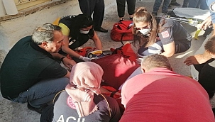AKSARAY'DA BALKONDAN DÜŞEN ADAM AĞIR YARALANDI