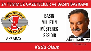 BASIN MİLLETİN MÜŞTEREK SESİDİR 