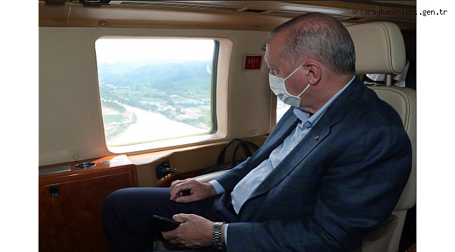 Cumhurbaşkanı Erdoğan Rize'de