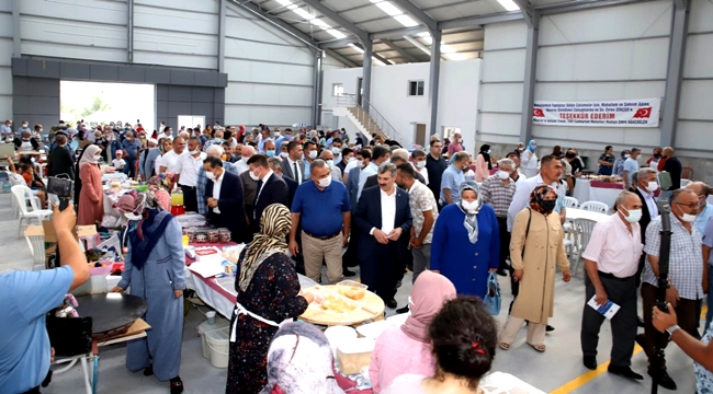 KAPALI SEMT PAZARI VE ÇOK AMAÇLI SOSYAL TESİS HİZMETE AÇILDI