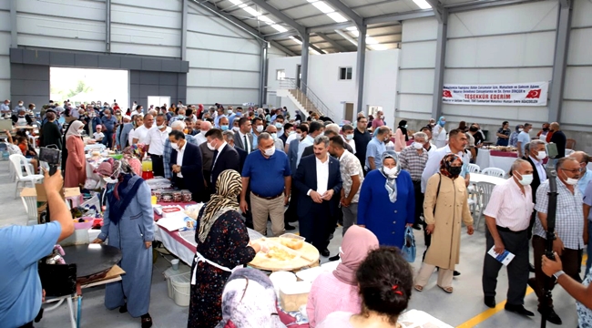 KAPALI SEMT PAZARI VE ÇOK AMAÇLI SOSYAL TESİS HİZMETE AÇILDI 