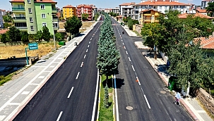 AKSARAY'DA 2021 YILINDA 110 BİN TON ASFALT SERİMİ GERÇEKLEŞTİ