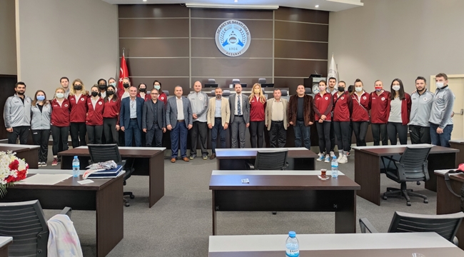 AKSARAY’IN SULTANLARI ATSO’YU ZİYARET ETTİ
