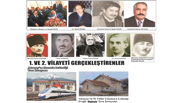 AKSARAY VİLAYETİ 101 YAŞINDA!