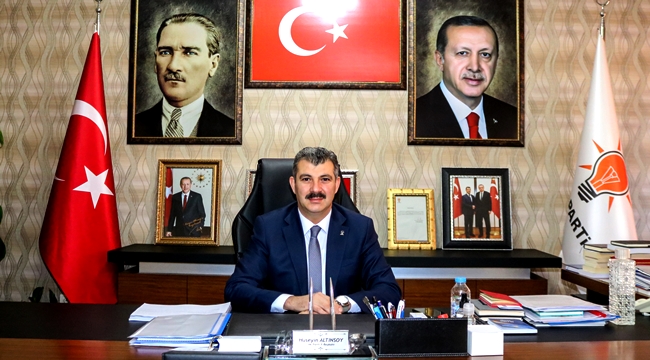 AK PARTİ İL BAŞKANI ALTINSOY; “KOLTUK KAVGALARI ŞİMDİDEN BAŞLADI”