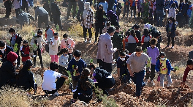 Aksaray’ın  il oluşu 32 bin fidan dikimi ile kutlandı