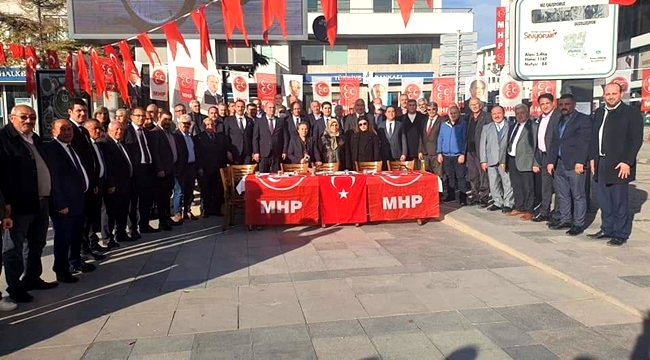 MHP HEYETİ "ADIM ADIM, İL İL ANADOLU " TEMALI AKSARAY ZİYARETLERİ YAPTI